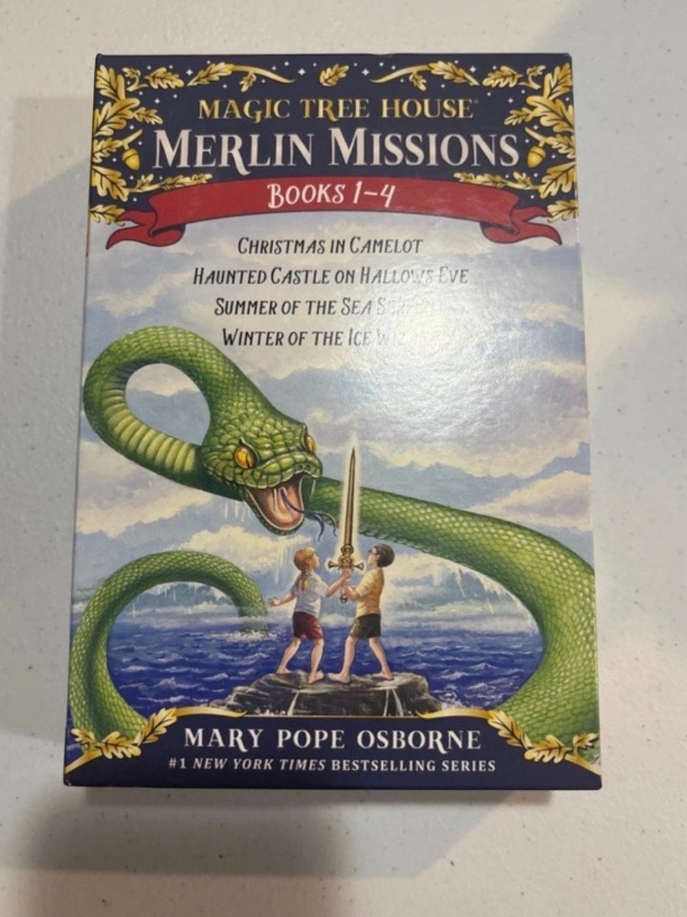 Magic Tree House Merlin Missions Books 1-4-Book Set